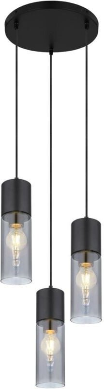 Thumbnail - Globo - hängeleuchte - ANNIKA - schwarz - glas - Ø 30cm - E27 -