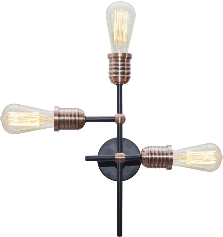 Candellux KIRIMU 33-66893 schwarze Deckenleuchte