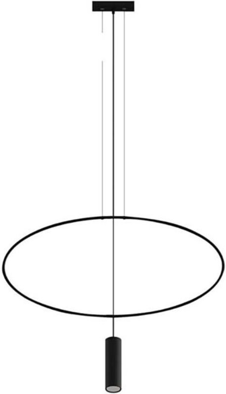 Ledbox - Hängeleuchte Pendellampe Deckenlampe led Schwarz Stahl 2-Flammig Küchenleuchte