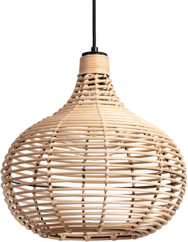 Efectoled - Pendelleuchte Ratán Yantai Natürlich