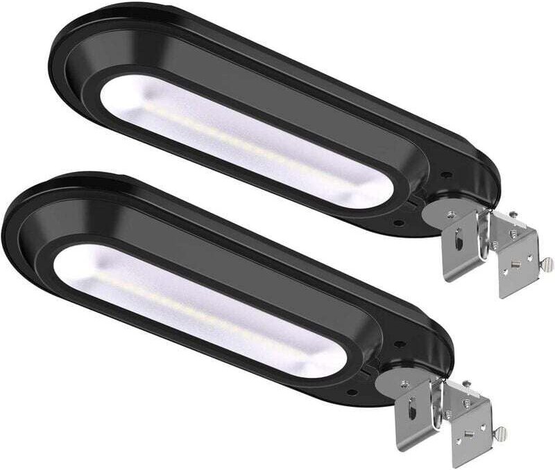 Schwarzes Gehäuse mit weißem Licht, dekorative Gartenbeleuchtung, wasserdichter Solarstrahler, für den Außenbereich, Gar...