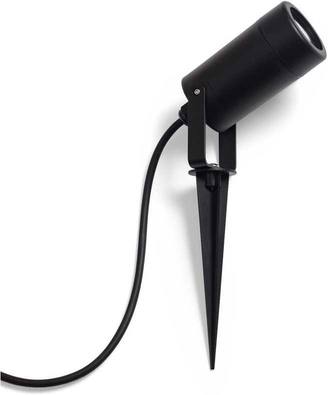 LED Strahler Aussen GU10 mit Erdspieß Afur Schwarz