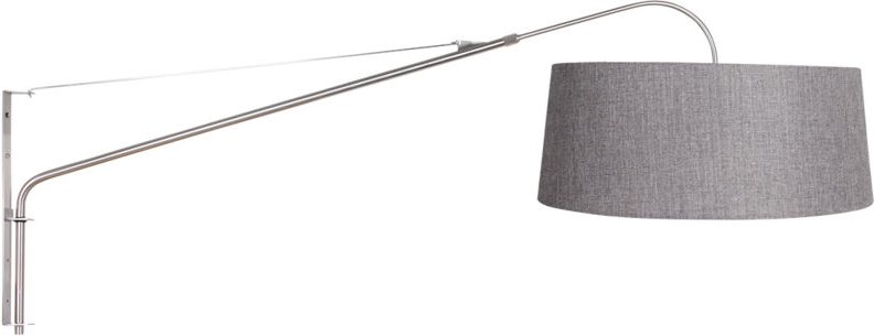 Steinhauer - wandleuchte - Elegant Classy - stahl - metall textil