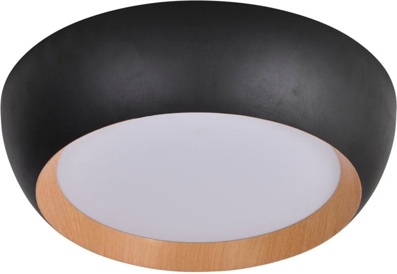 ABRUZZO LED-Deckenleuchte für schwarze Holzkonstruktion, CANDELLUX 14-24121
