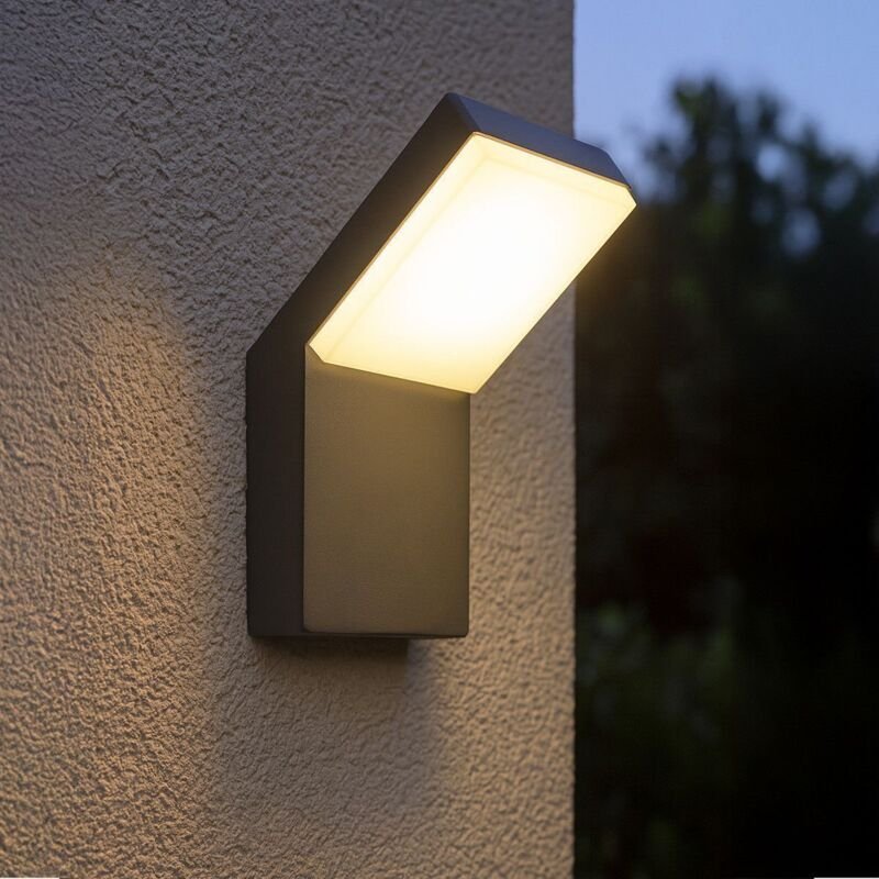 LED Wandleuchte Outdoor DAYTONA 12W Eq 120W IP65 Farbtemperatur: 4000K neutralweiß