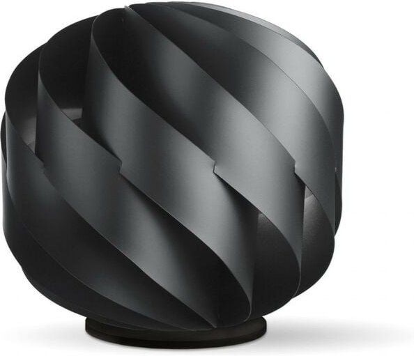 Lap Tischlampe aus schwarzem Kunststoff Cm. 25 x 24 Std