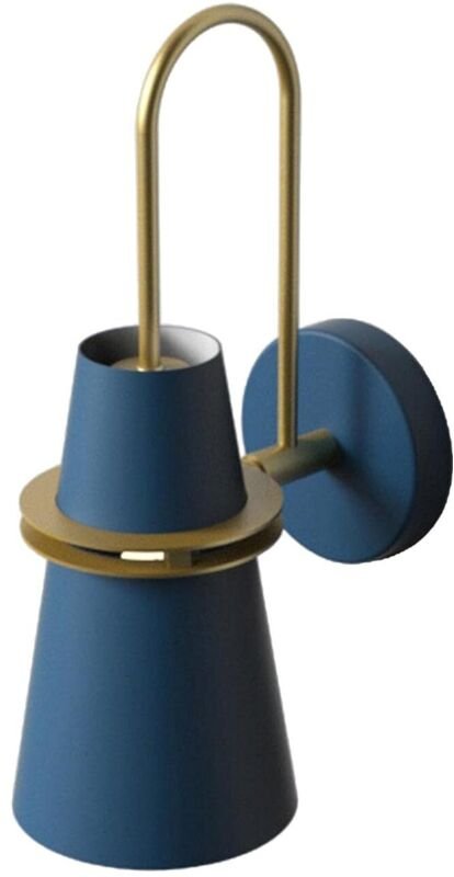 Moderne LED-Wandleuchte, Nachttischlampe, dekorative Beleuchtung für Zuhause, Blau