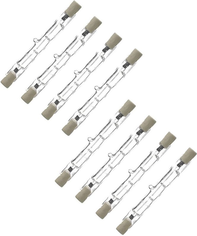 Linghhang - 8er-Pack R7S 118 mm 300 w dimmbare Halogen-Stiftglühbirne AC220-240 v J118 lineare Halogen-Flutlichter für L...