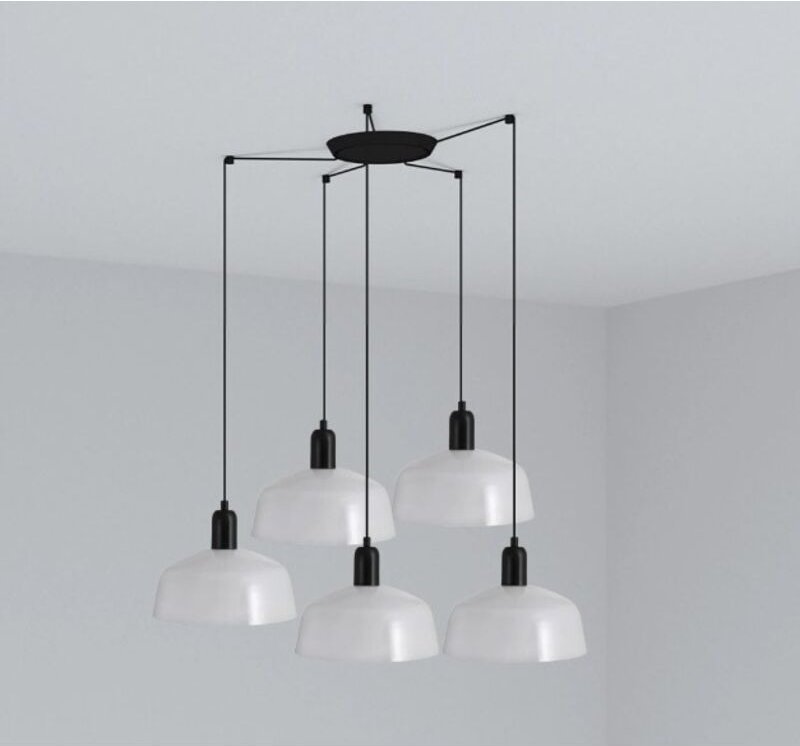 Tatawin m 5L Weiße Hängeleuchte