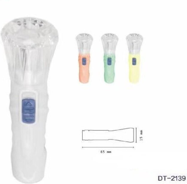 Trade Shop Traesio - Trade Shop - 4er Set Mini-LED-Taschenlampen, Schlüsselanhänger, taschenfest, tragbar, DT-2139 -