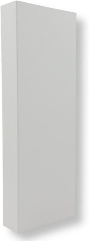 Trade Shop - APPLIQUE DA ESTERNO RETTANGOLARE A DOPPIA EMISSIONE DI LUCE 8W TECNOLOGIA CCT IP65 2750-3C - Weiß