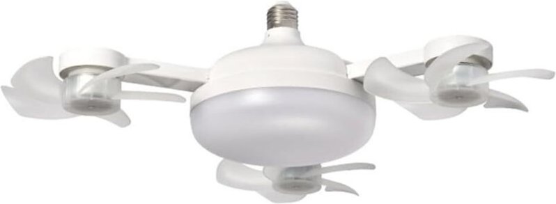 LED-Deckenventilator mit Fernbedienung, einstellbarer Helligkeit und effizienter Luftzirkulation für den Heimgebrauch (d...