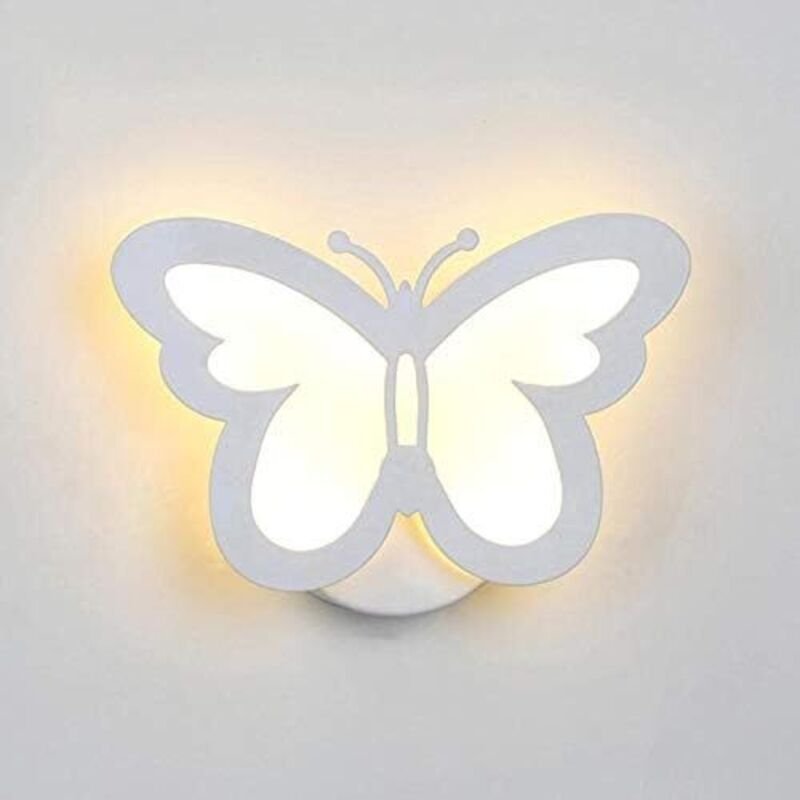 Schmetterlings-Wandleuchte, LED-Schmetterlings-Wandlampe, Wohnzimmer, Flur, Nachttisch, Wandlampen, Wohnaccessoires, Nac...