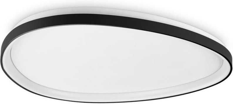 Ideal Lux GEMINI 81cm LED Integrierte LED Halbbündige Deckenleuchte Schwarz 2700K