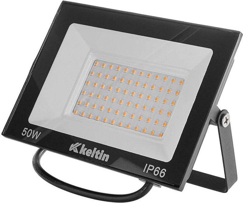 50W LED Flutlicht Warmweiß 2700K mit 72 SMD LEDs Hochleistungs Außenbeleuchtung