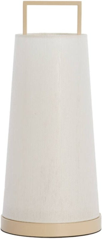 Light & Living - tischlampe - Fyon - beige - textil - stehlampe -