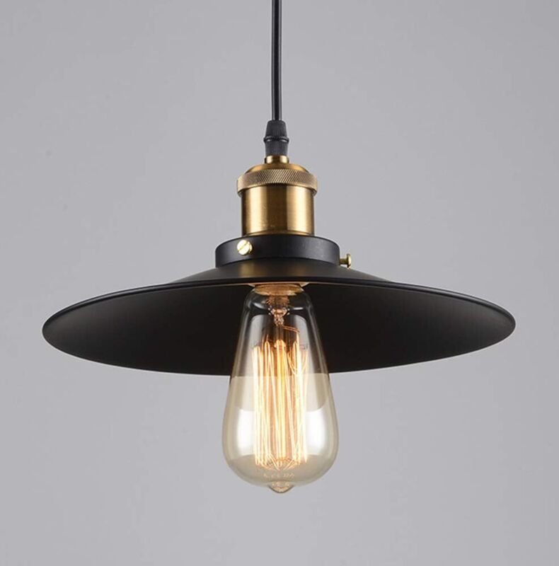 Vintage-Industrie-Edison-Pendelleuchte, Retro-Kronleuchter für den Innenbereich zur Dekoration, E27-Metall-Deckenleuchte...