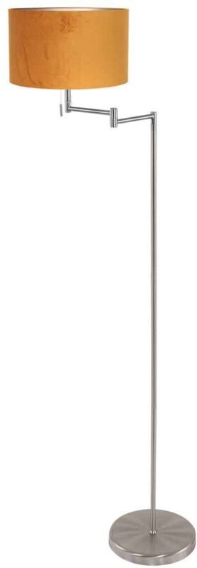 Mexlite - stehlampe - Bella - stahl - metall veloursstoff - Ø