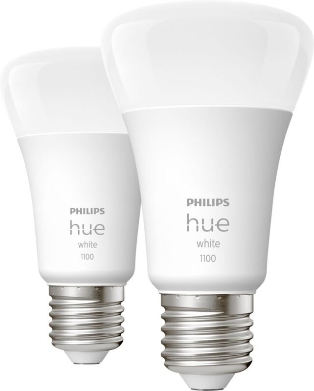 Philips Hue - weiss 2 led glÜhbirnen e27 9.5w a60 929002469205 28919200