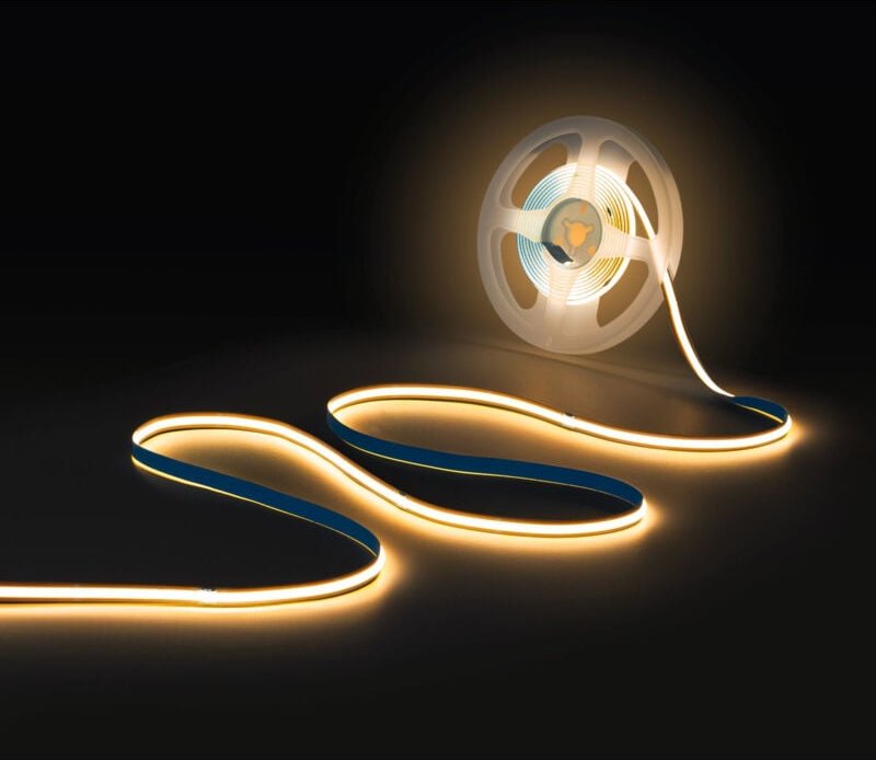 Barcelona Led - Einfarbiger cob LED-Streifen - 24V dc - free cut - 11W/m - 8mm -