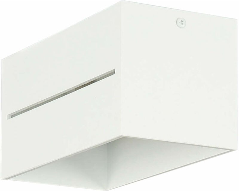 Deckenleuchte G9 Weiß Aluminium Modern Deckenlampe