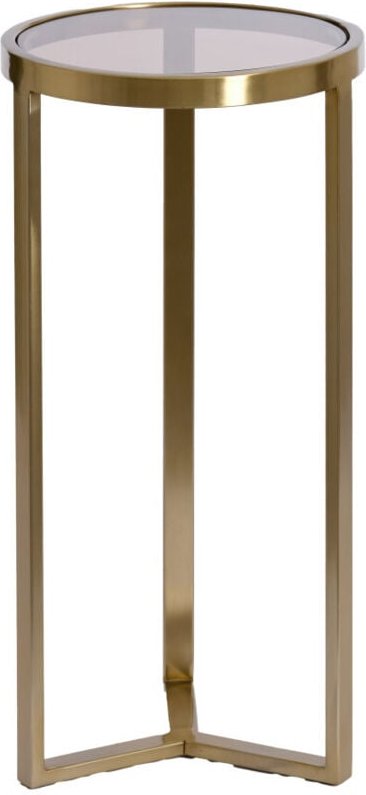 Säule retiro braunes Glas mit leichter Goldtönung - Light&living