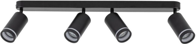 TK Jet Deckenstrahlerleiste Schwarz 4xGU10