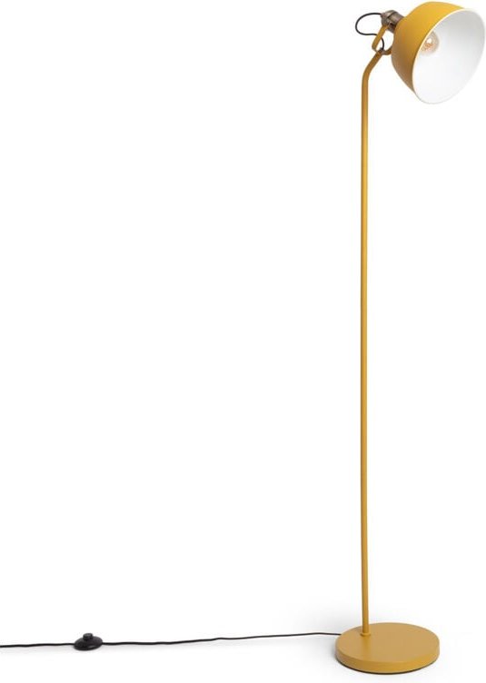 Stehlampe Metall Luise Gelb