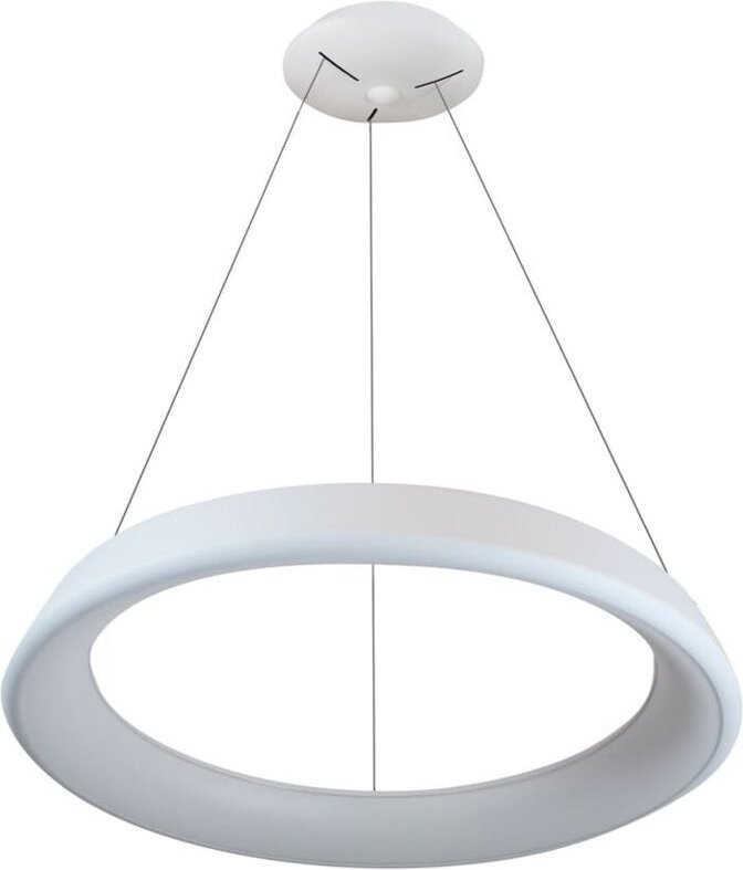 Cristalrecord - Lizer led 36W weiße Pendelleuchte