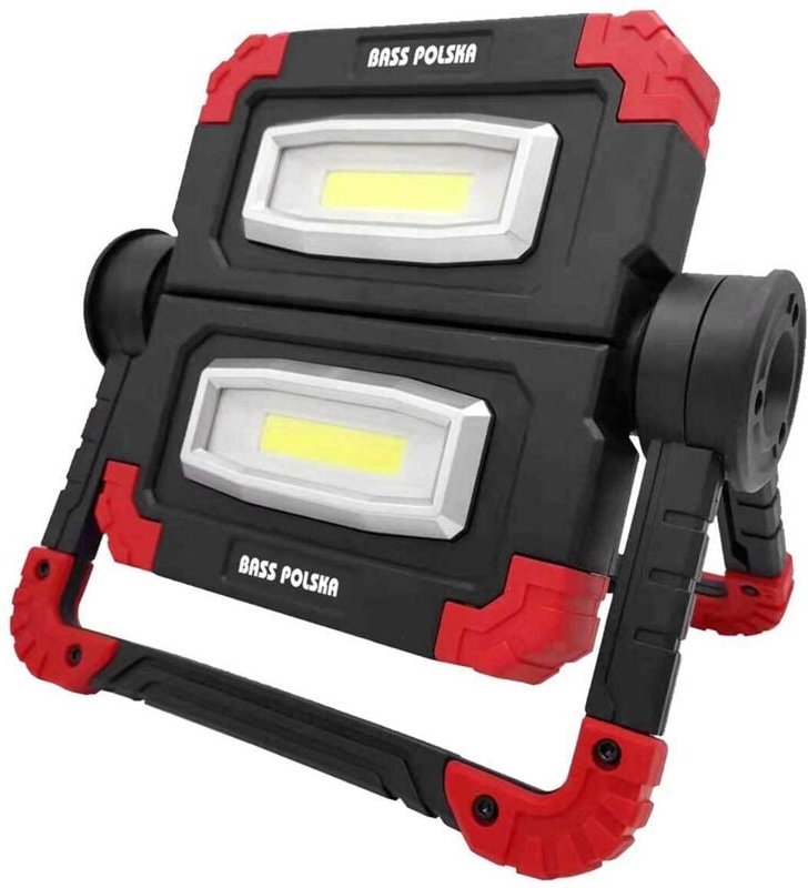 Wiederaufladbare, faltbare Doppel-COB-LED-Lampe