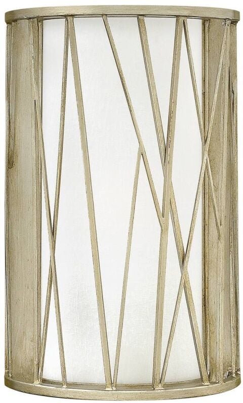 Nest - 1 Licht Innenwandleuchte Silver Leaf, E27 - Elstead