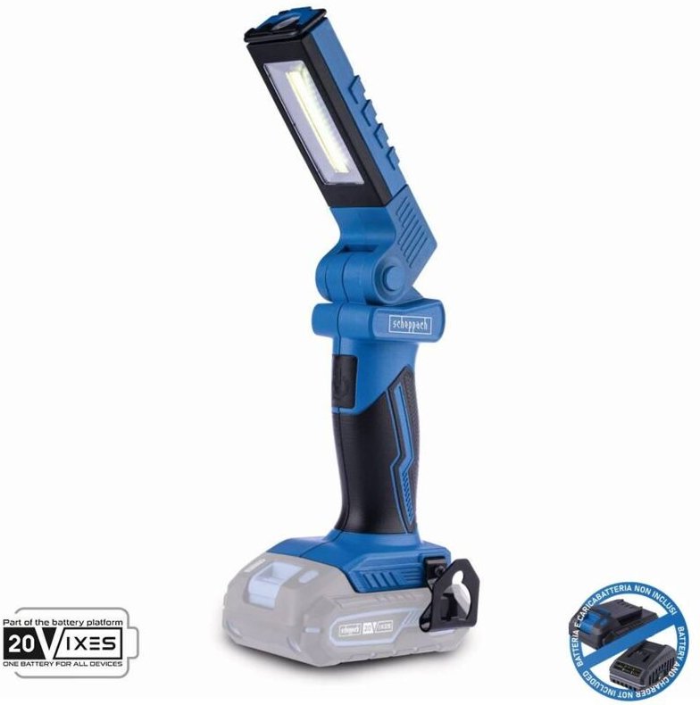 Scheppach - led Arbeitsleuchte 20V 300 Lumen ohne Akku ixes c-wl20-x