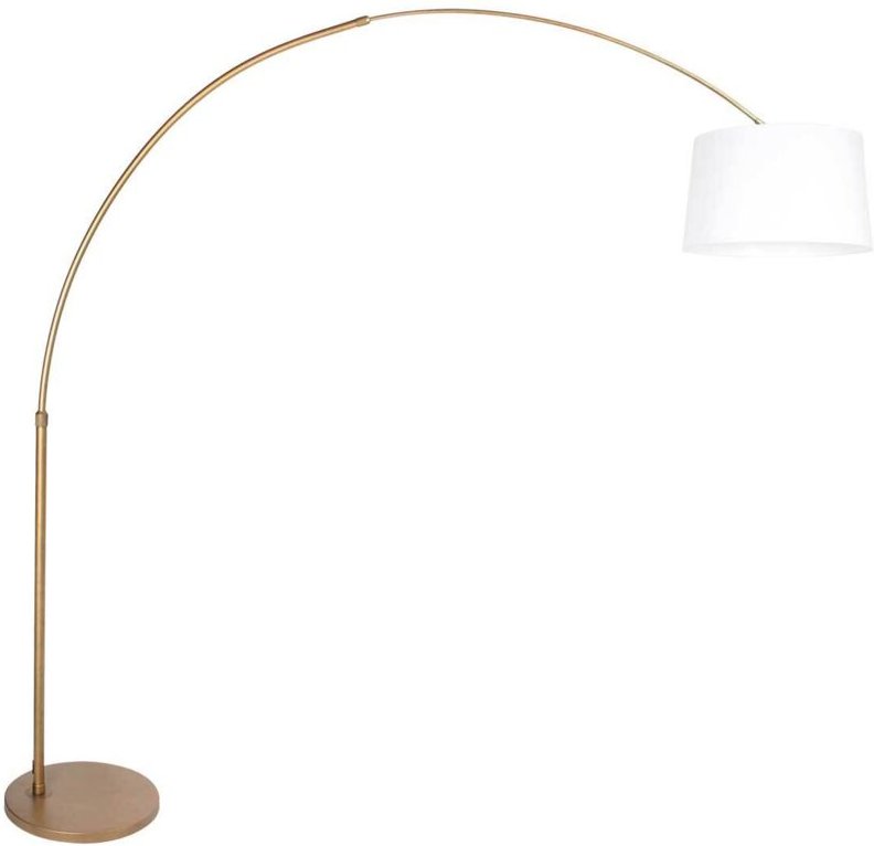 Thumbnail - Stehlampe - Sparkled Light - bronze weiß - leinen - Steinhauer