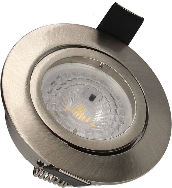 3er Set SAPHYR GU10 5W 380lm verstellbare Einbaustrahler aus Stahl Warmweiß Arlux Lighting