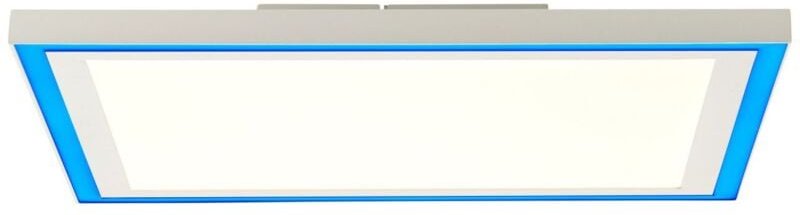 Lampe Lanette led Deckenaufbau-Paneel 40x40cm weiß 1x 25W led integriert, (2470lm, 2700-6500K) RGB-Rahmenlicht für farbe...