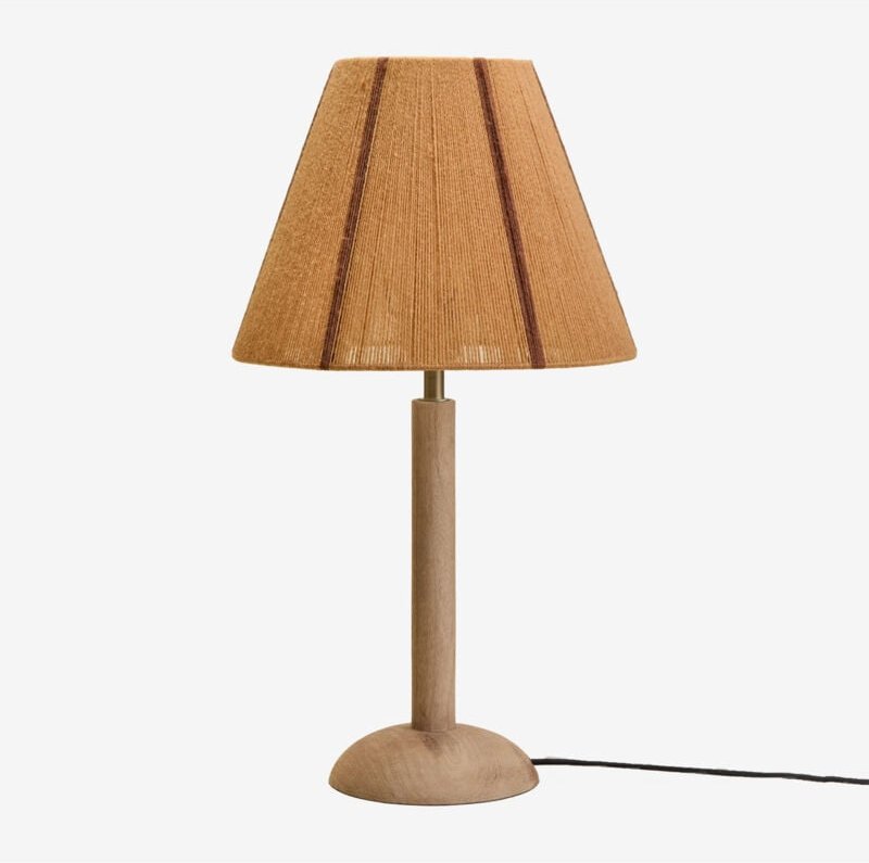 SKLUM Harry Mangoholz Tischlampe Mango-Holz