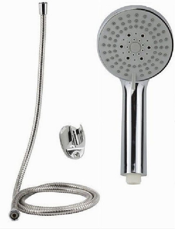 Trade Shop Traesio - Trade Shop - doccetta doccino soffione doccia tondo mit laccat 1,8 mt staff 69084 -