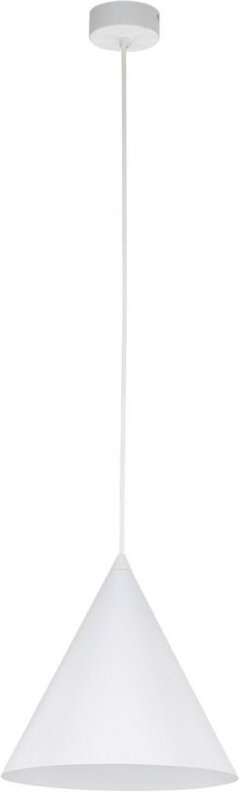 TK Cono 25cm Kuppel-Hängeleuchte, weiß, 1xE27