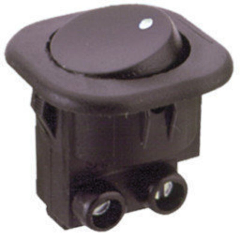 Einpoliger Schalter Electro DH 11.477.I/N einpolig berührungssicher mit Gehäuse und Schlüssel schwarz 8430552072088