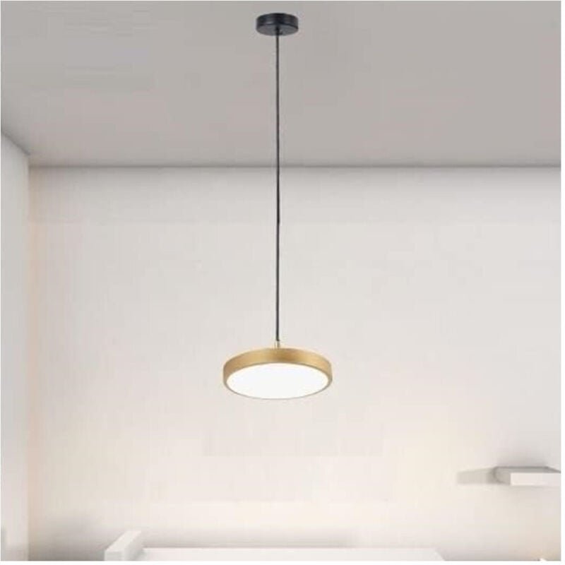 Thumbnail - Trade Shop Traesio - Trade Shop - led zusammenfassung 40W oro cerchio minimal luce 6500K 32927 -