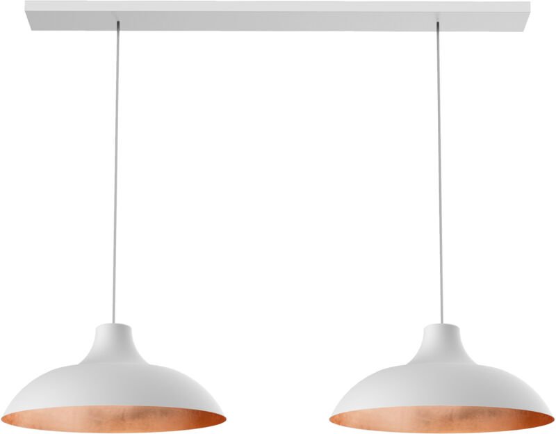 Parigina sospensione binario bianco foglia