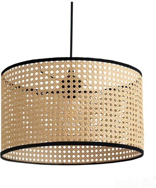 Boho Rattan Hängelampe - 1xE27