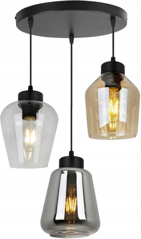 Moderne Elegante Hängelampe Mit Glasschirm