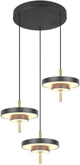 Hängeleuchte Pendellampe Esstischlampe LED schwarz CCT Höhenverstellbar dimmbar