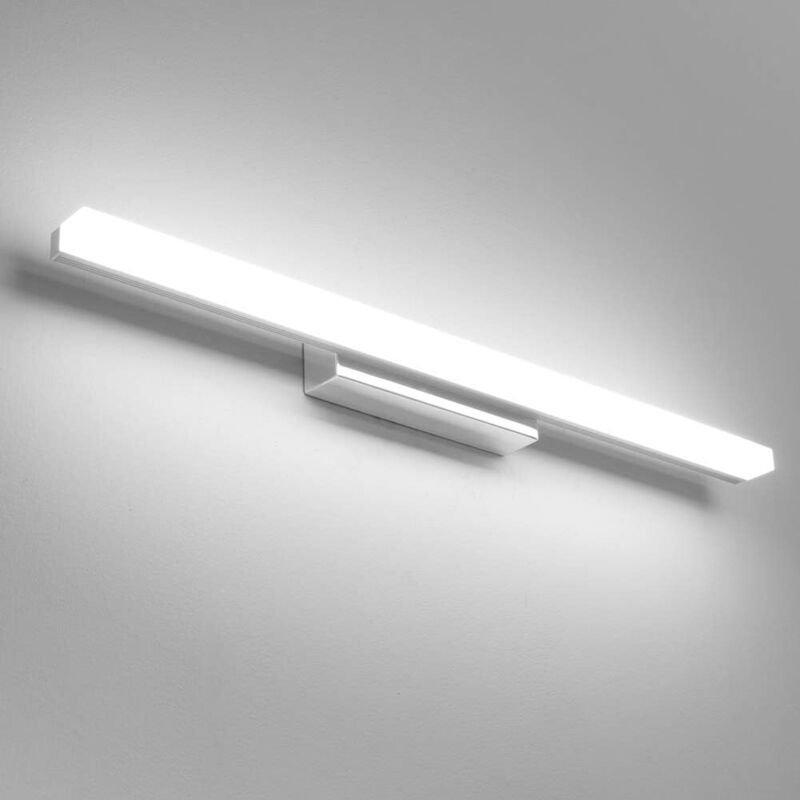 8-W-LED-Badezimmerspiegelleuchte, 50 cm, Schutzart IP44, moderne Badezimmerspiegelleuchte, Wandleuchte für Badezimmer, 1...