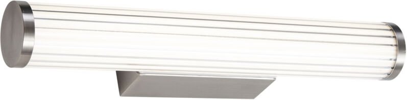 Retro Wandleuchte Gunmetal 40cm inkl. LED IP44 - Coco