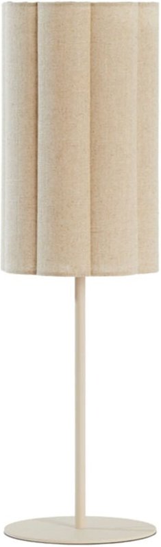 Tischlampe - Fringe - beige - metall textil - - Light&living