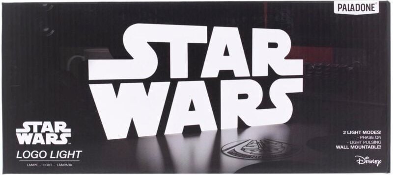 Paladone - Iconic Logo Lampe Star Wars - Offizielles Produkt, Geschenke für Jungen und Männer, Schlafzimmer-Accessoires,...