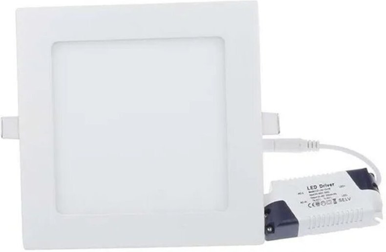 Trade Shop - LED TONDO ODER QUADRATO DA INCASSO LUCE FREDDA CALDA NEUTRA WISDOM - Platz