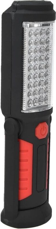 Tragbare magnetische Kunststoff-Taschenlampe mit Rückladefunktion, geeignet für Notfälle beim Wandern im Freien, geeigne...